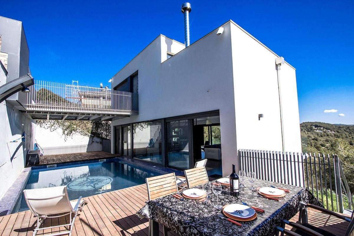 Catalunya Casas Modern Hilltop Haven With Private Pool 7Km To Beach! Castellet Exterior photo